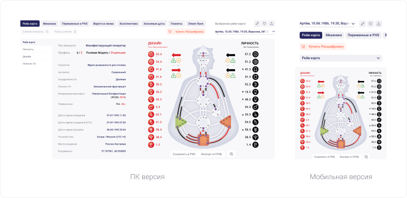 Результат расчета